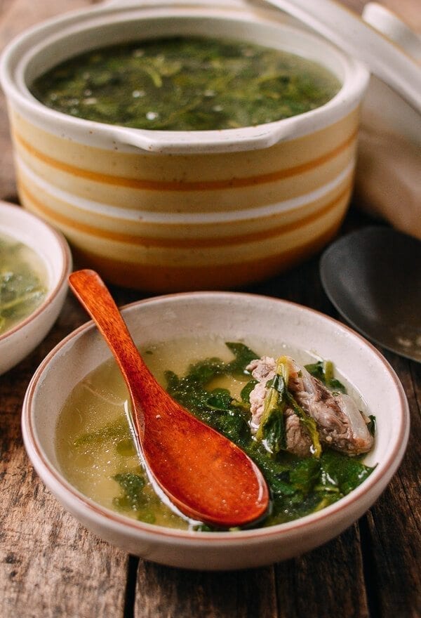 Stir-fried Watercress, by thewoksoflife.com