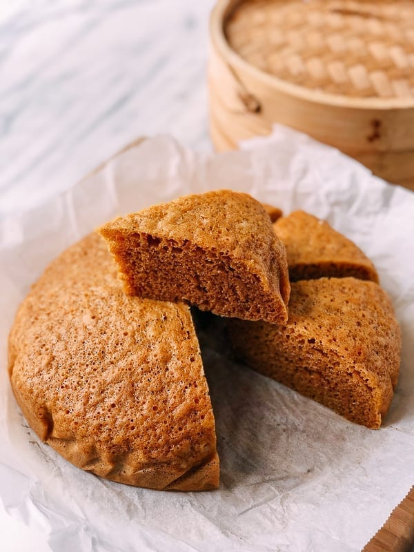 Ma Lai Go Chinese Steamed Cake, by thewoksoflife.com