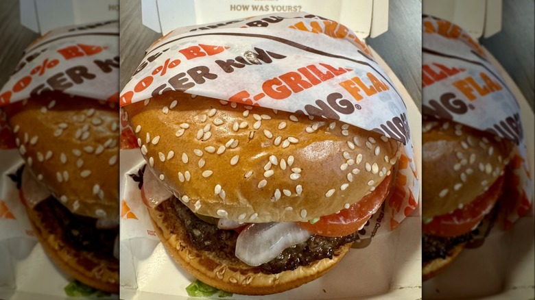 The new Burger King Whopper in a box