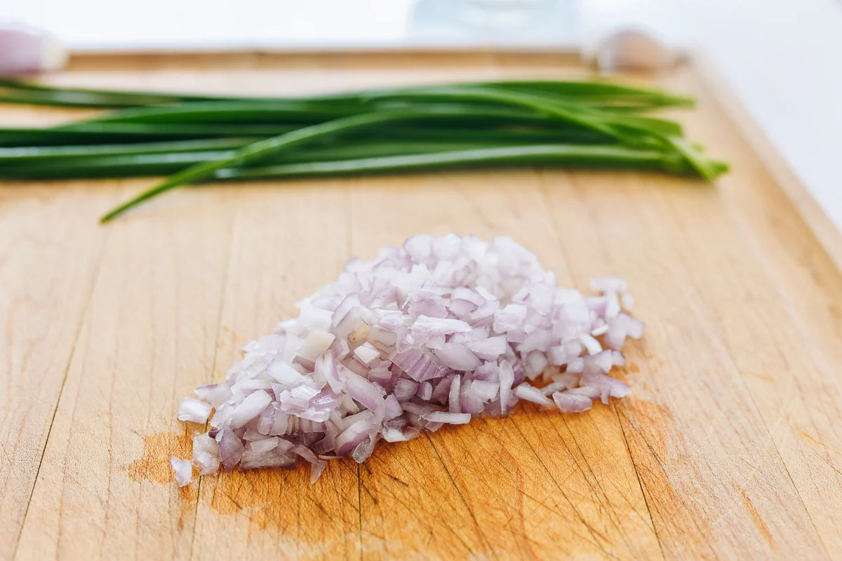 minced shallot