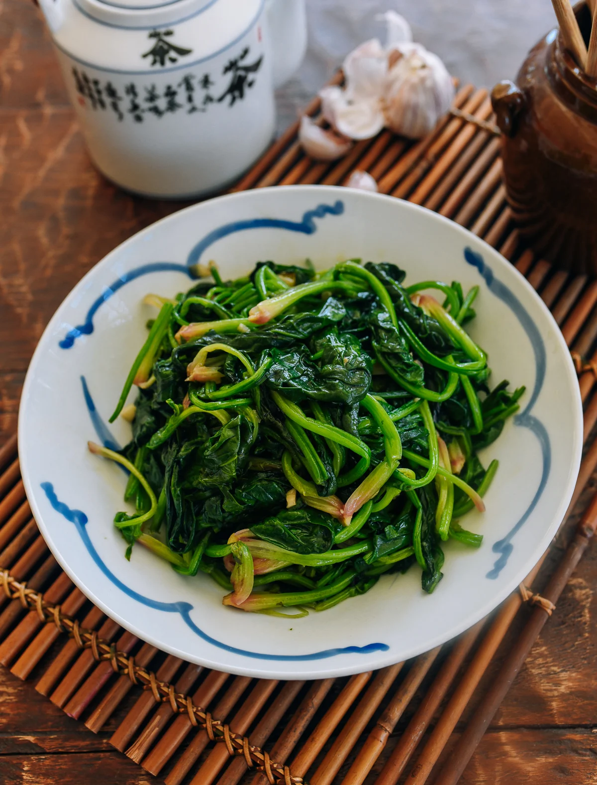 stir-fry spinach