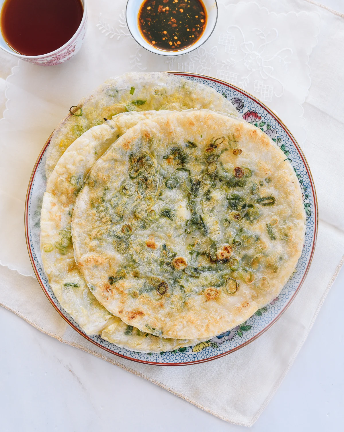 gluten-free scallion pancakes