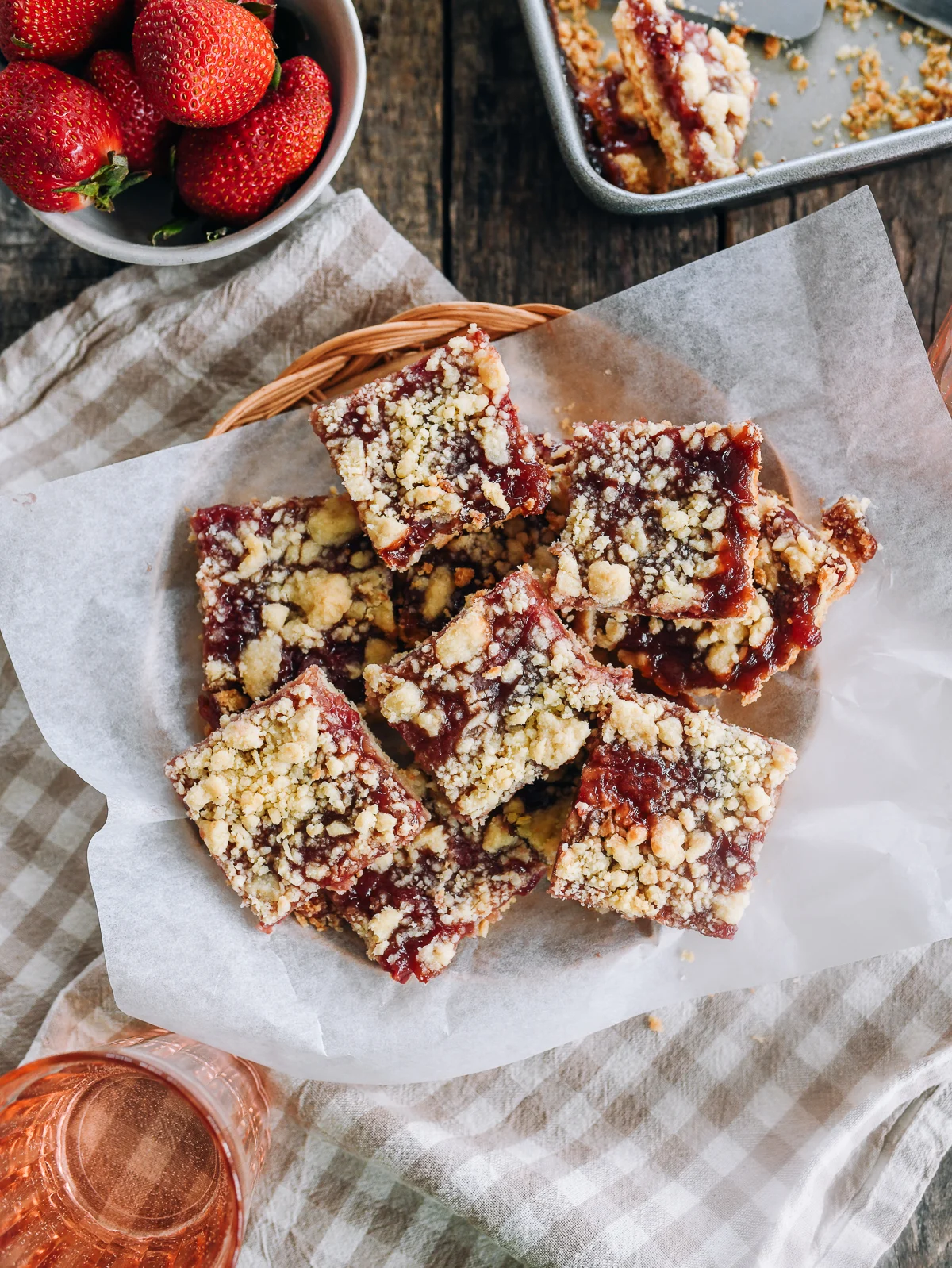 strawberry bars recipe