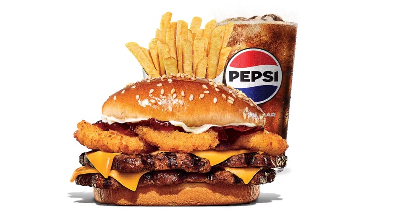 Burger King Texas BBQ King meal