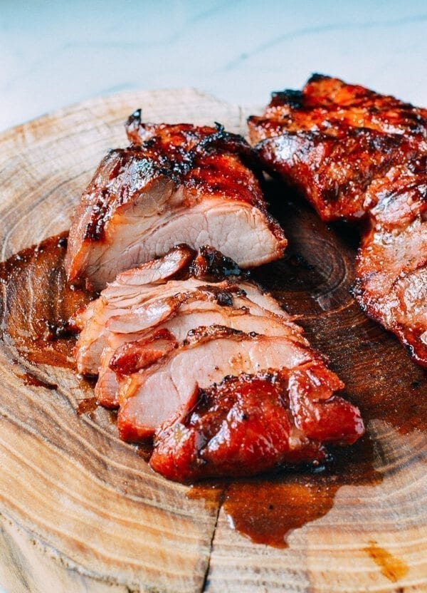 BBQ Char Siu on the Grill, by thewoksoflife.com
