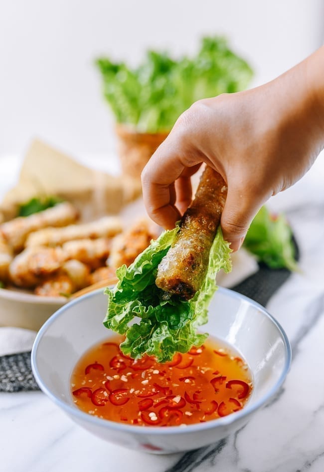 Vietnamese Cha Gio, thewoksoflife.com