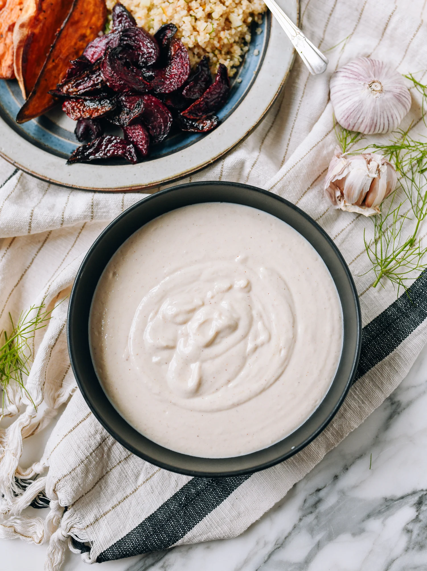 Vegan aioli, thewoksoflife.com