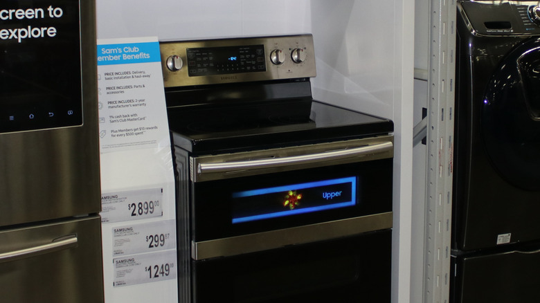 Samsung Appliances on display at local Sam's Club