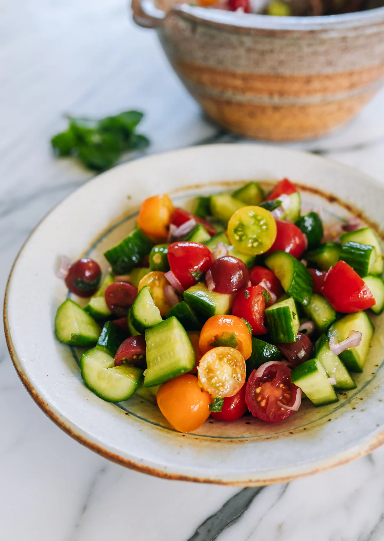 Cucumber Tomato Salad