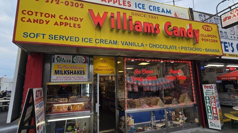 Williams Candy Shop exterior