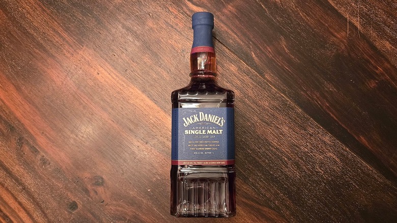 Bottle of Jack Daniel's American Single Malt