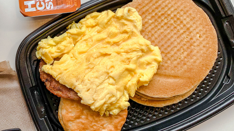 A Big Breakfast platter from McDonald's