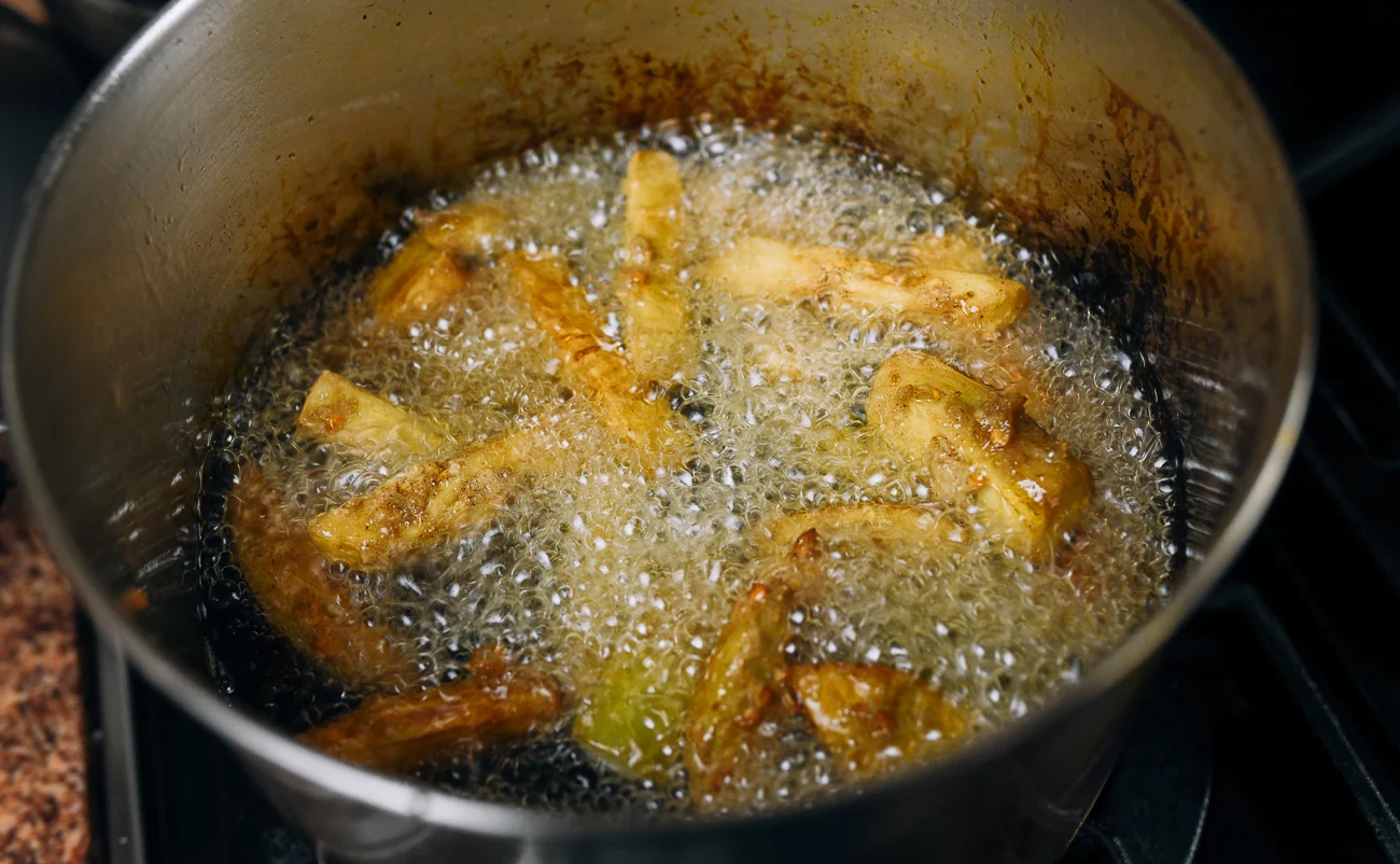 fried eggplant ingredients