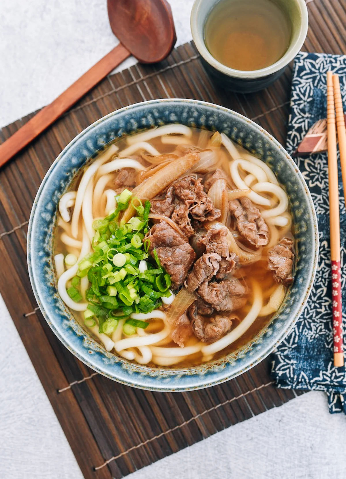 Beef Udon (Niku Udon) recipe