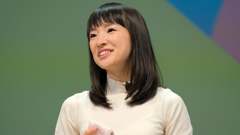 A close-up photo of Marie Kondo