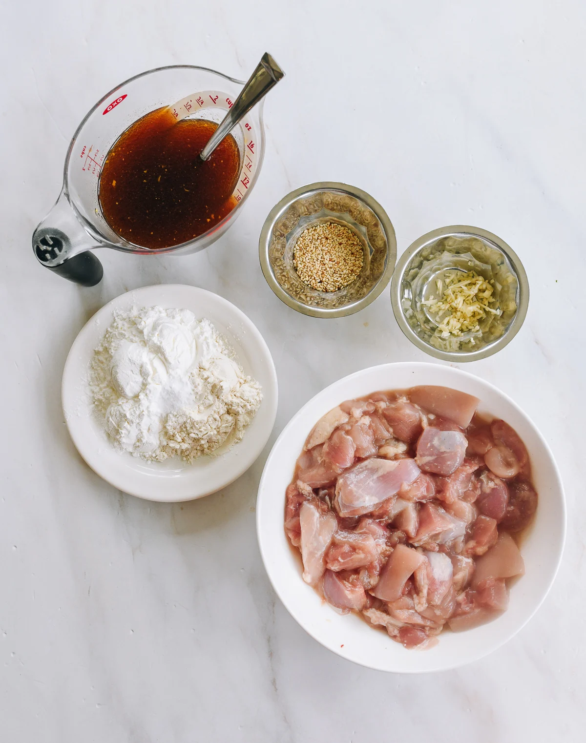 sesame chicken ingredients