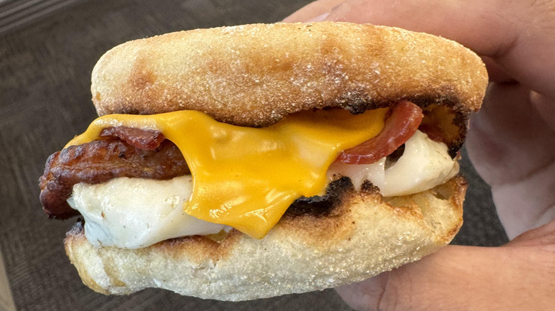 closeup of mighty mcmuffin
