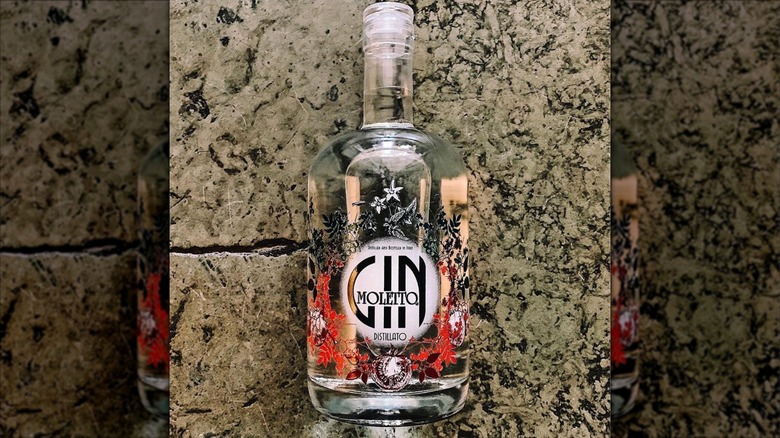 bottle of Moletto tomato gin