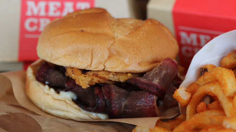 Arby's Smokehouse Brisket Sandwich meal