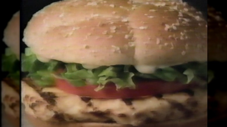 Screenshot from a vintage BK Broiler advert