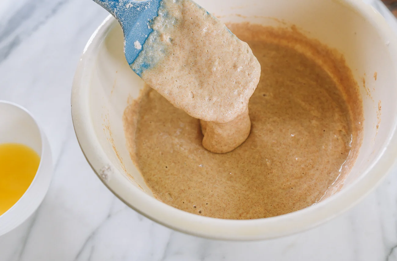 whole wheat pancake batter