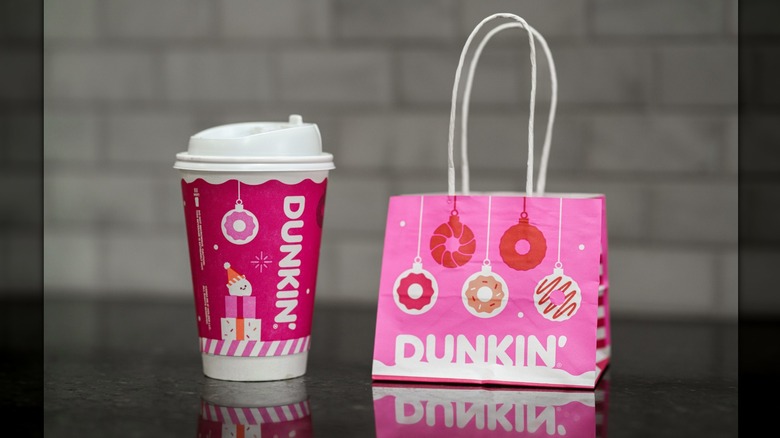 Holiday special rewards items from Dunkin'