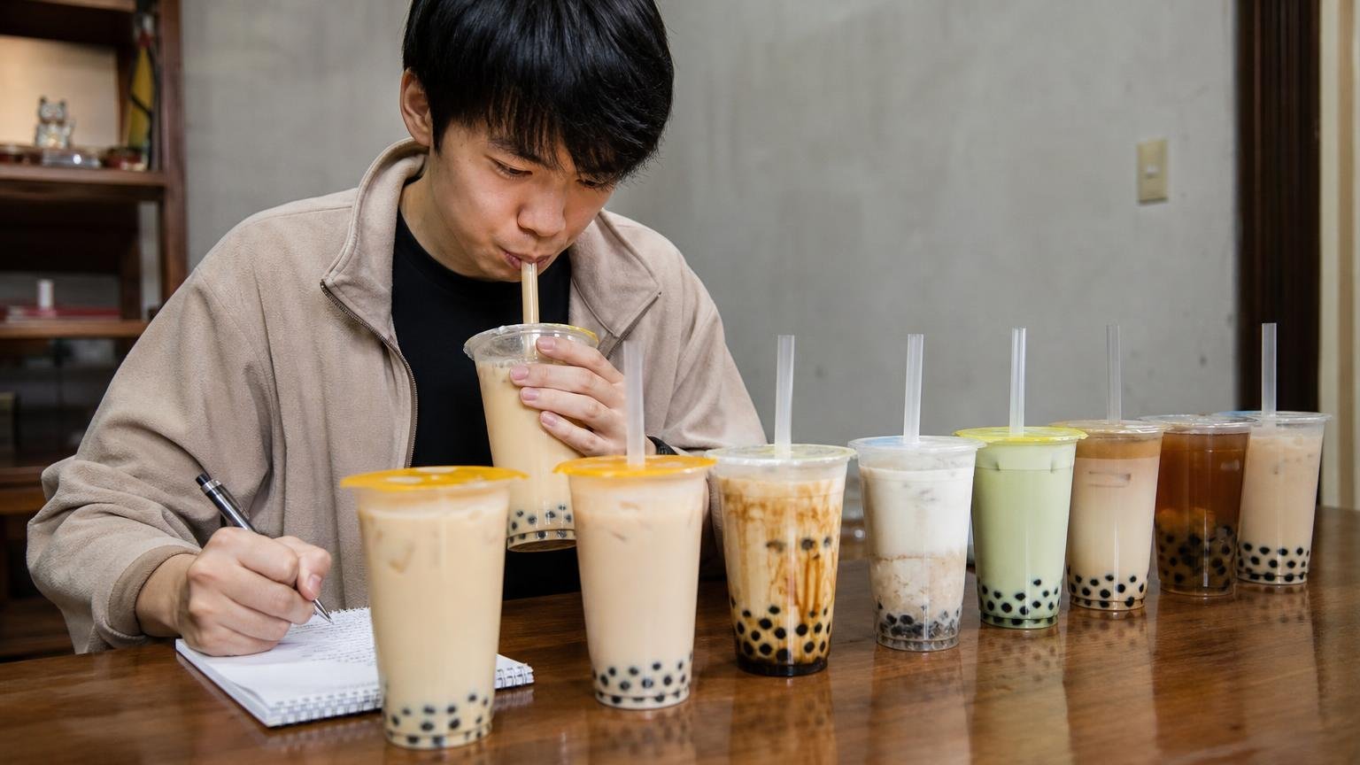 我喝遍10家手搖飲的珍珠奶茶 排名第一的出乎所有人意料