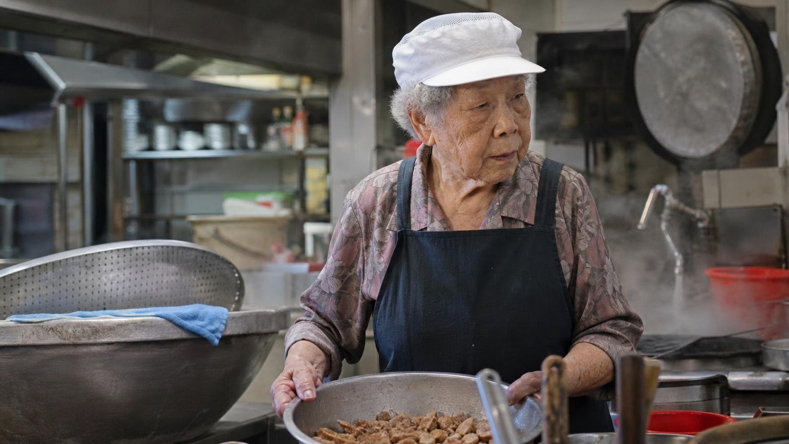 當了50年總鋪師的80歲阿嬤：有3樣東西她這輩子從來不買
